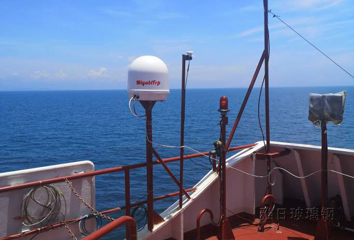 船用衛(wèi)星天線罩(圖1) 船載衛(wèi)星天線罩圖